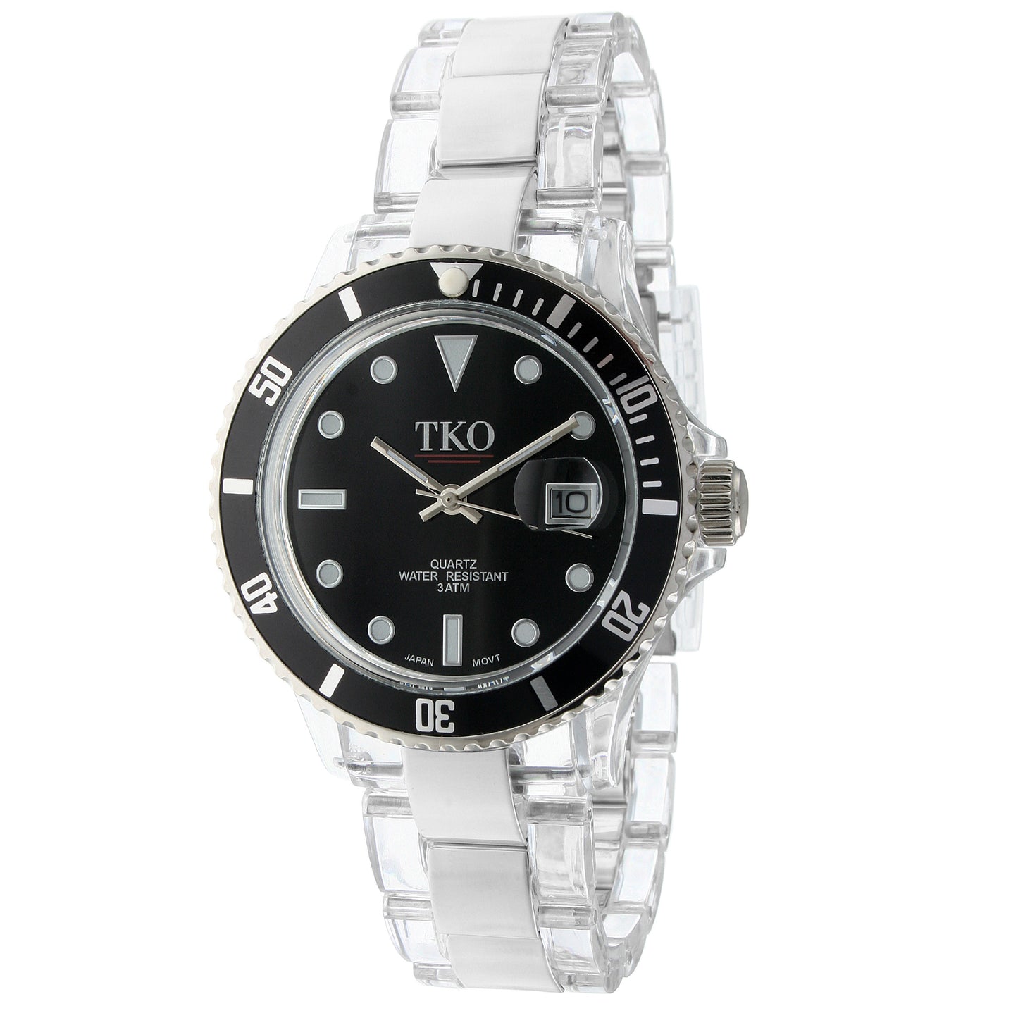 TKO Venezia Steel - Black/Clear