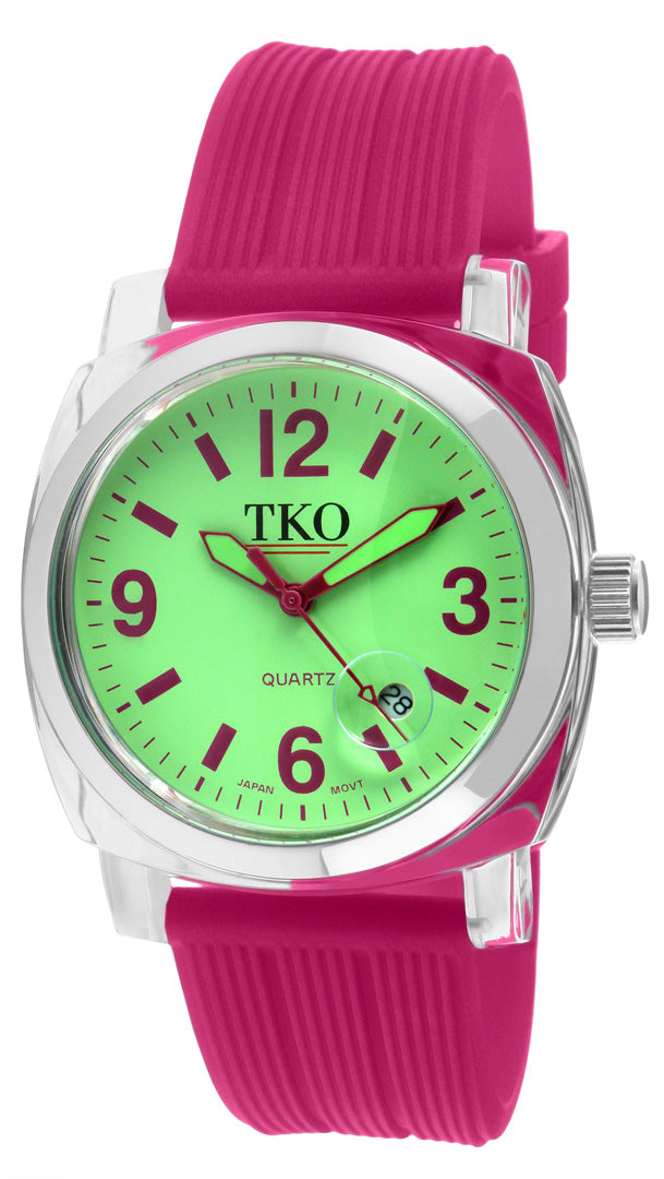 TKO Milano Lucite - Green/Fuchsia