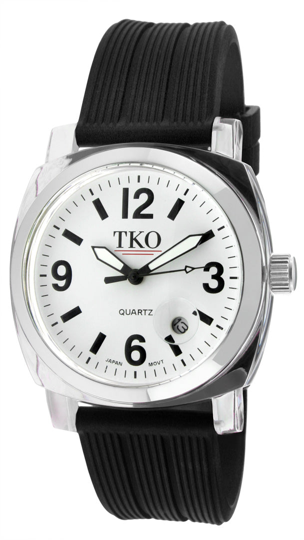 TKO Milano Lucite - White/Black