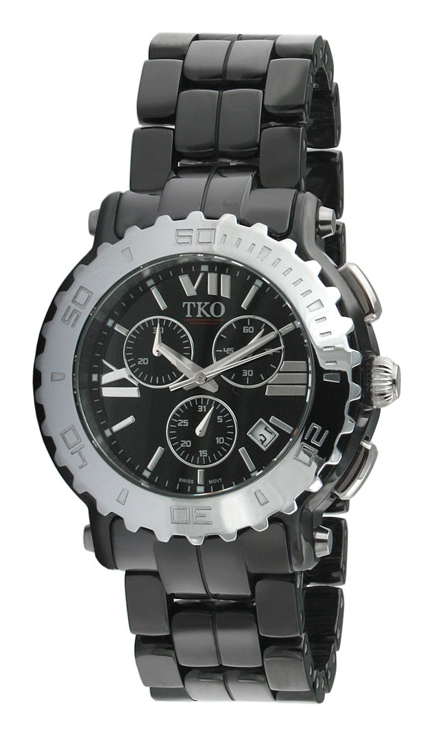 TKO Ceramic Chronograph - Black