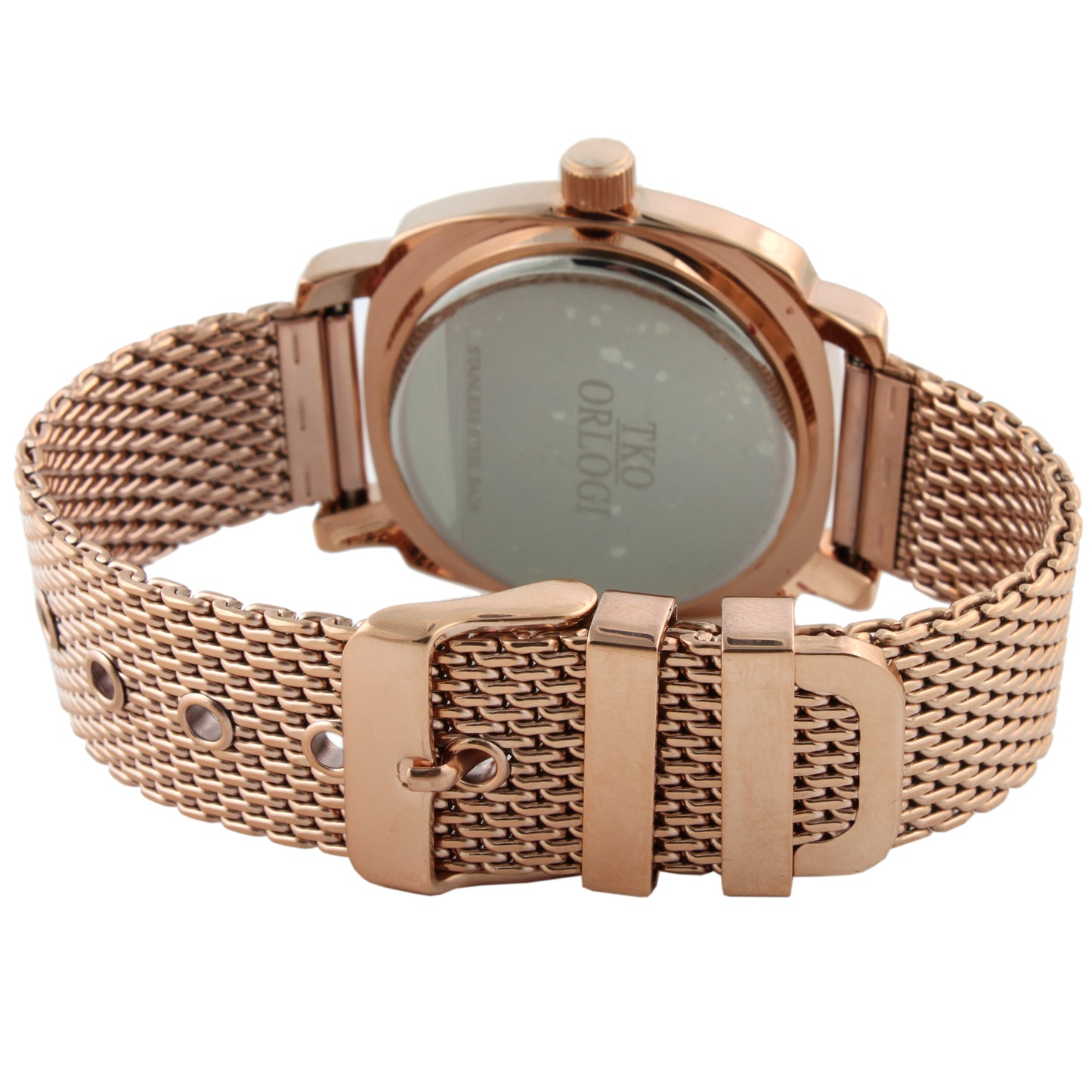 TKO Mesh Watch - Rose Gold