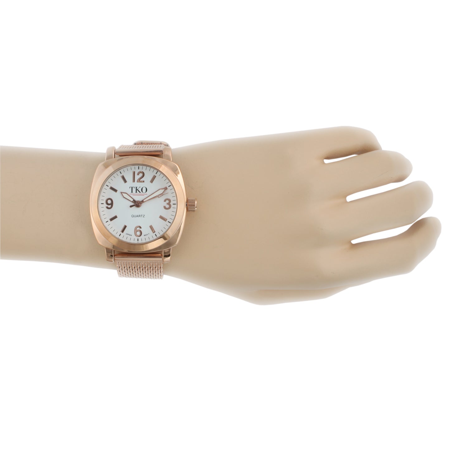 TKO Mesh Watch - Rose Gold