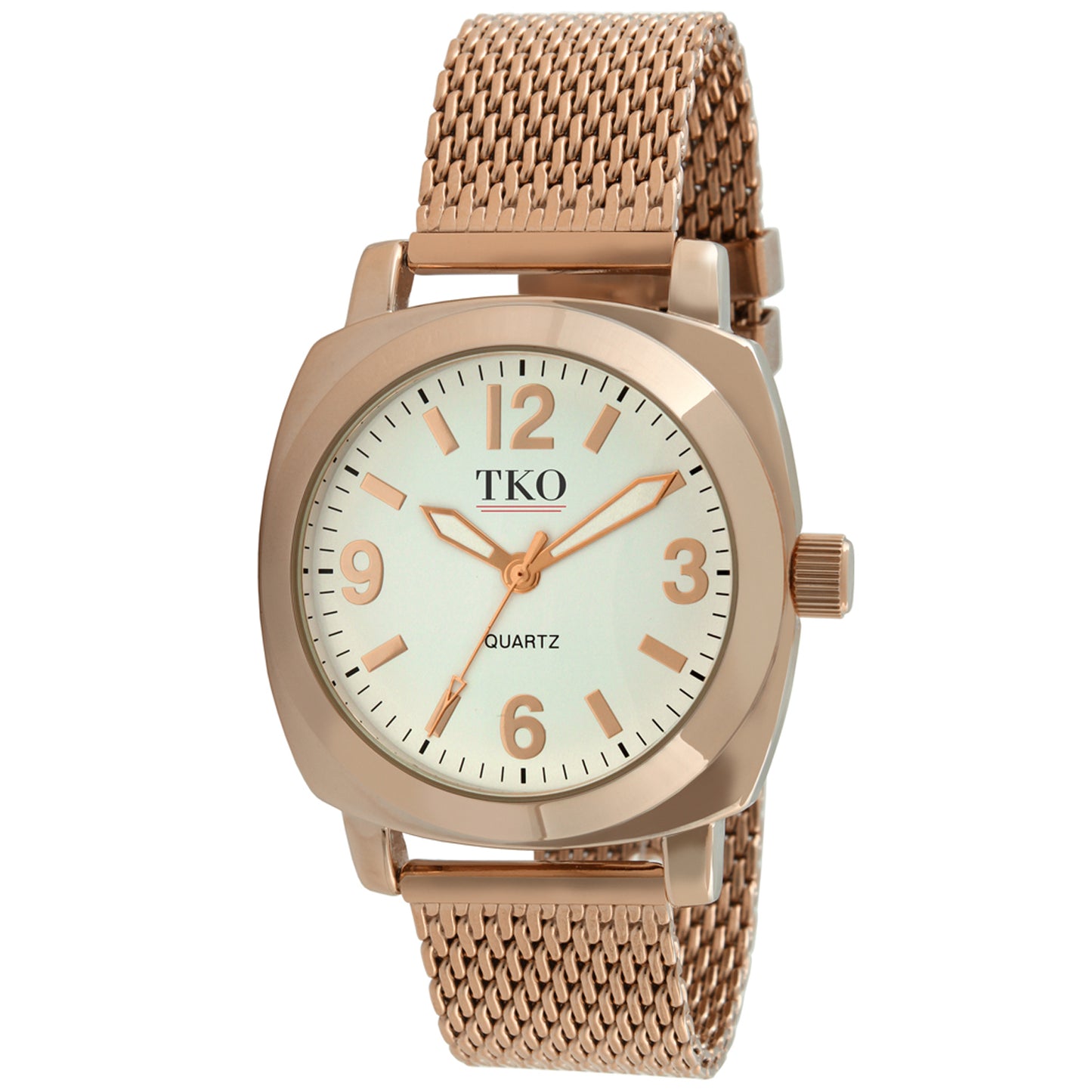 TKO Mesh Watch - Rose Gold