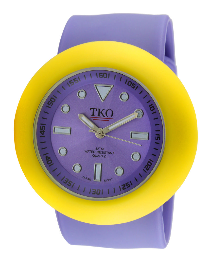 TKO Silicone Slapper - Purple/Yellow