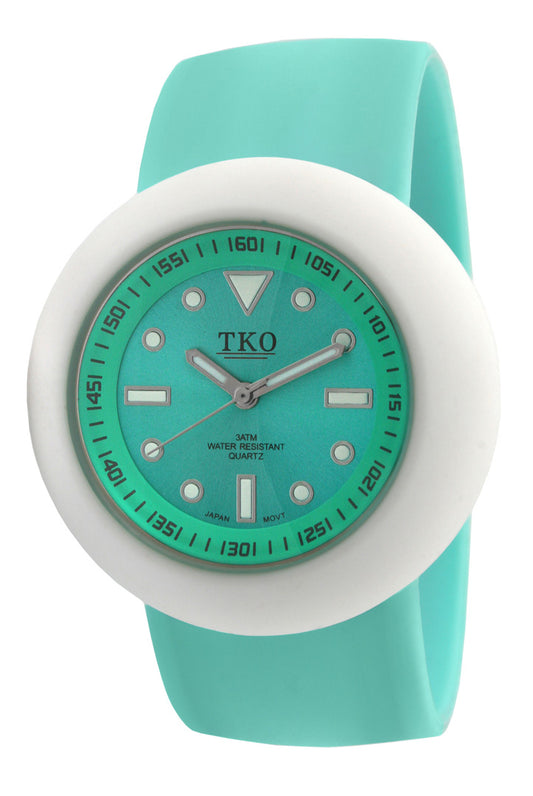 TKO Silicone Slapper - Turquoise/White