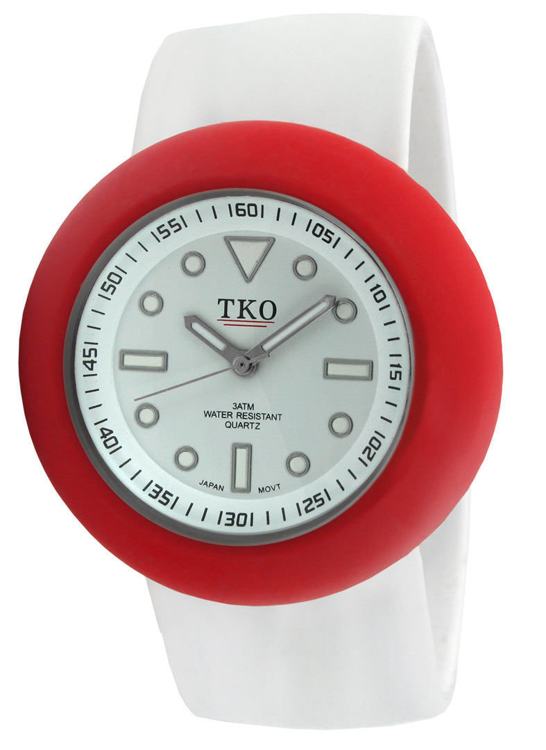 TKO Silicone Slapper - White/Red