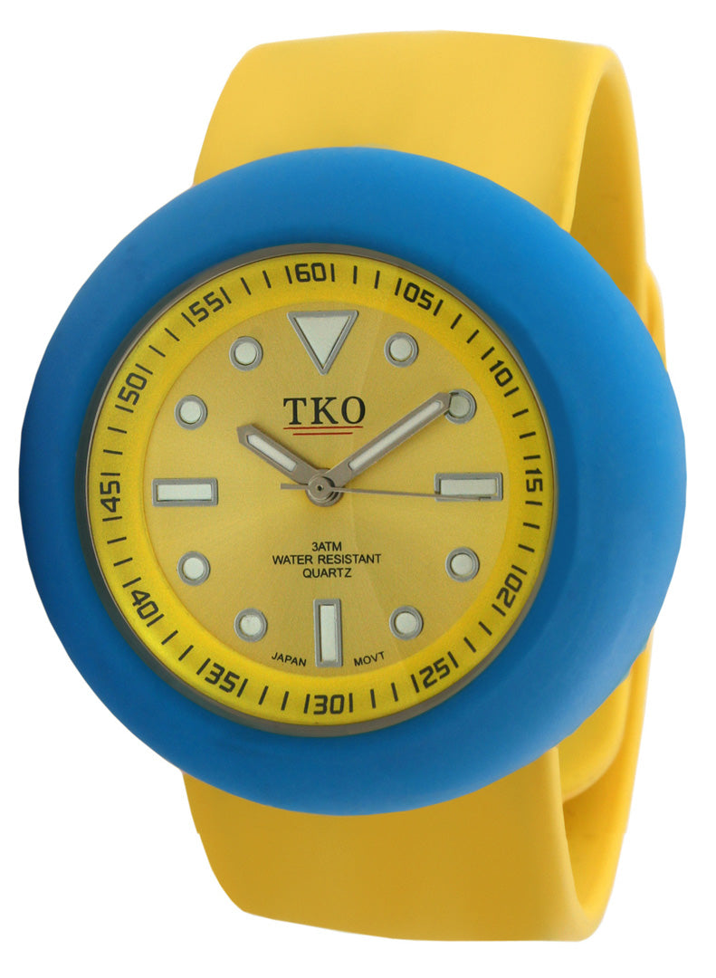 TKO Silicone Slapper - Yellow/Blue