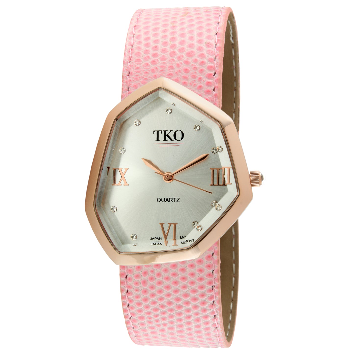 TKO Metal Slapper Asymmetrical - Rose Gold/Pink