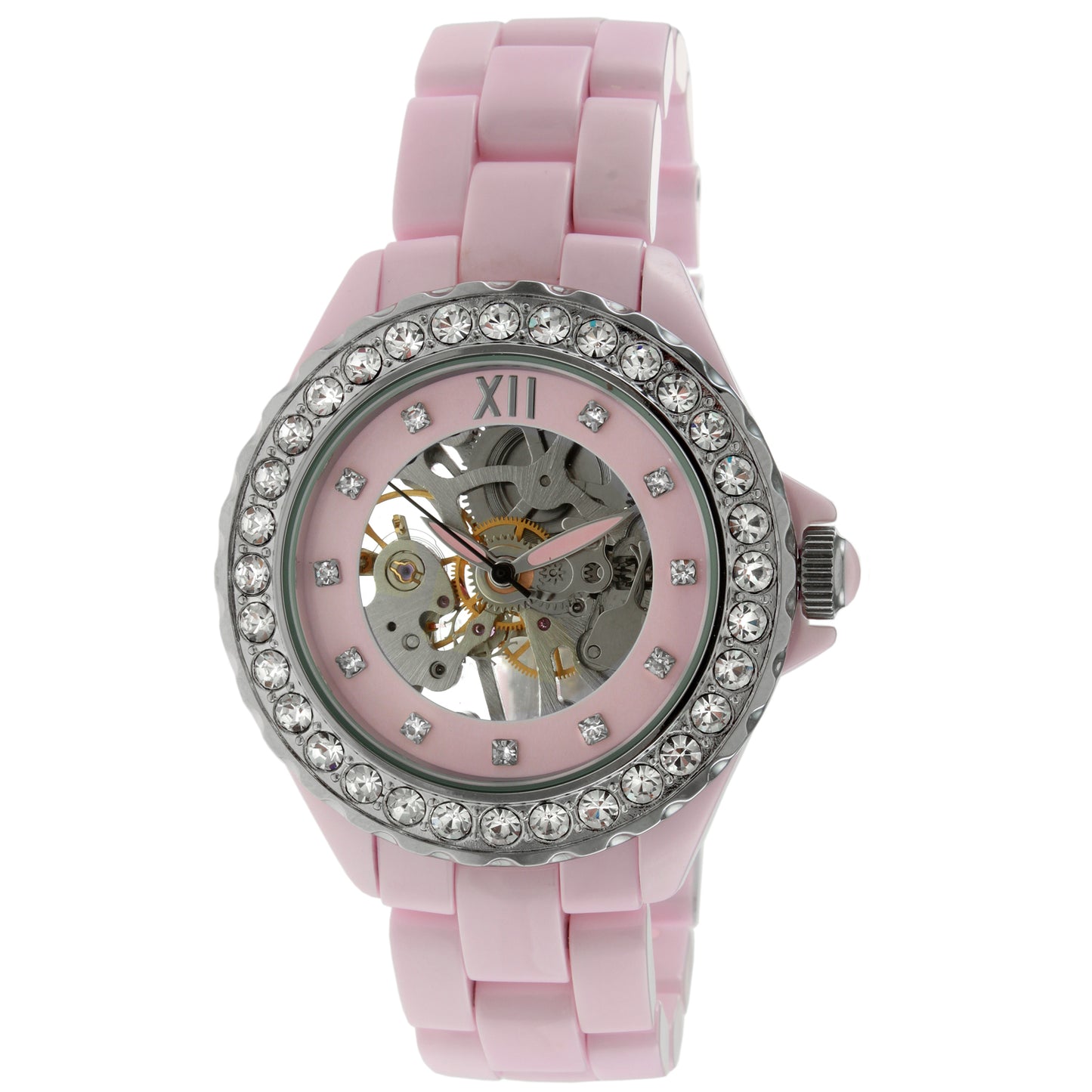 TKO Ceramic Skeleton - Silver/Pink