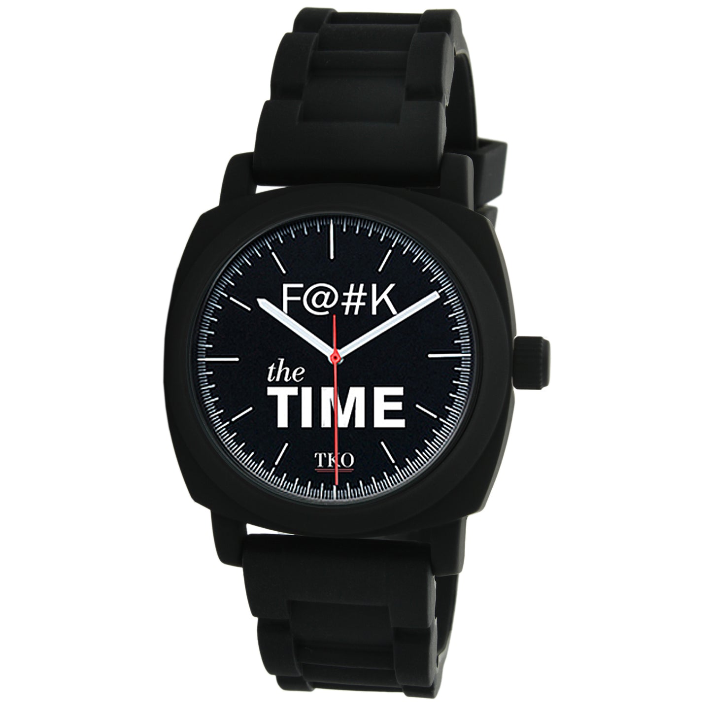 TKO F@#k The Time Watch - Black