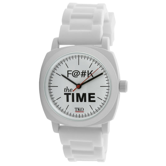 TKO F@#k The Time Watch - White